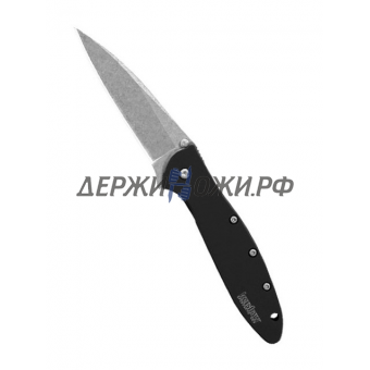 Нож Leek Black Stonewash Blade Kershaw складной K1660SWBLK